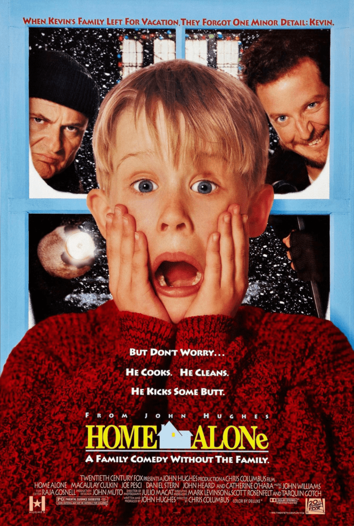 Home Alone Christmas Movie Poster